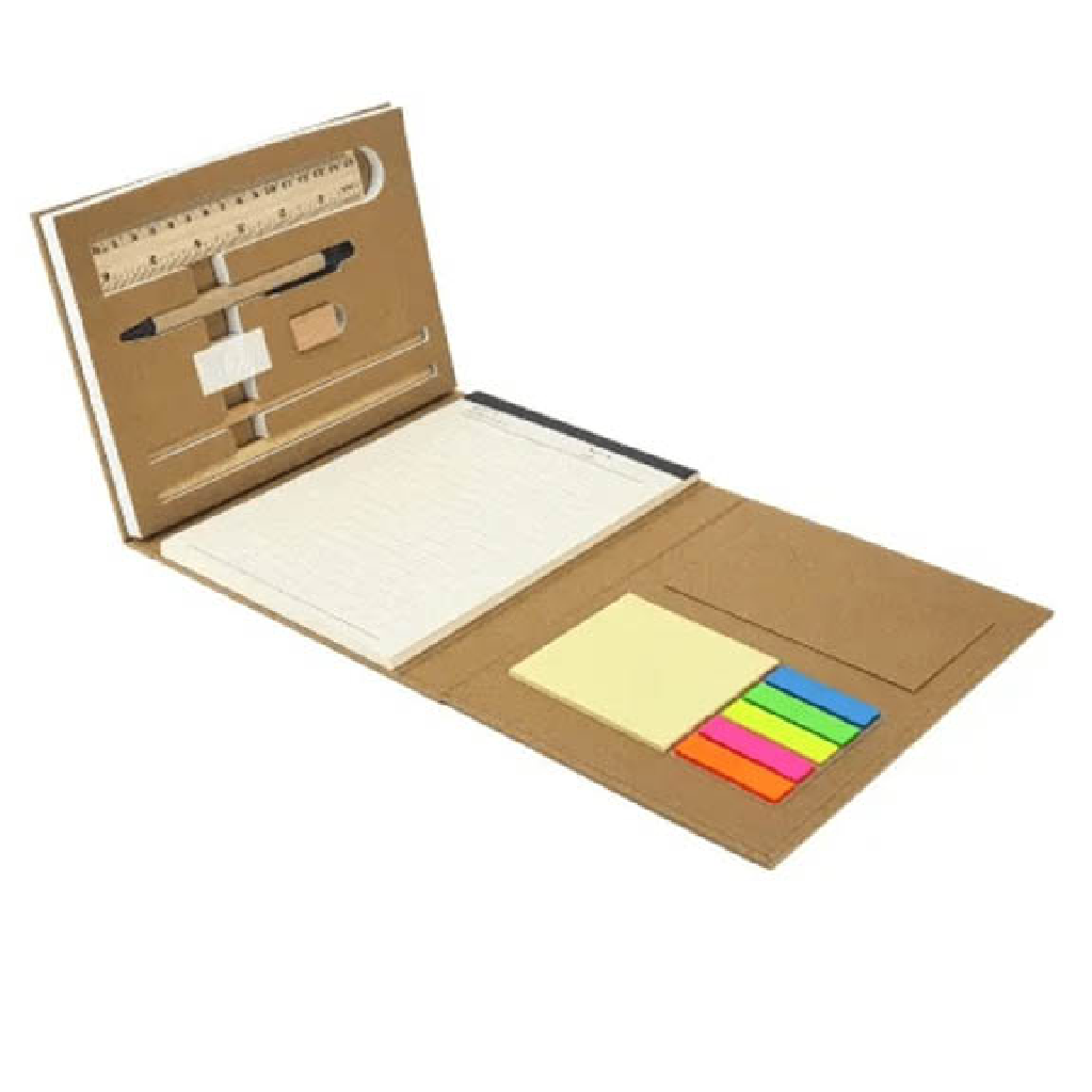 Eco-Friendly Tri-Fold Notebooks for Office