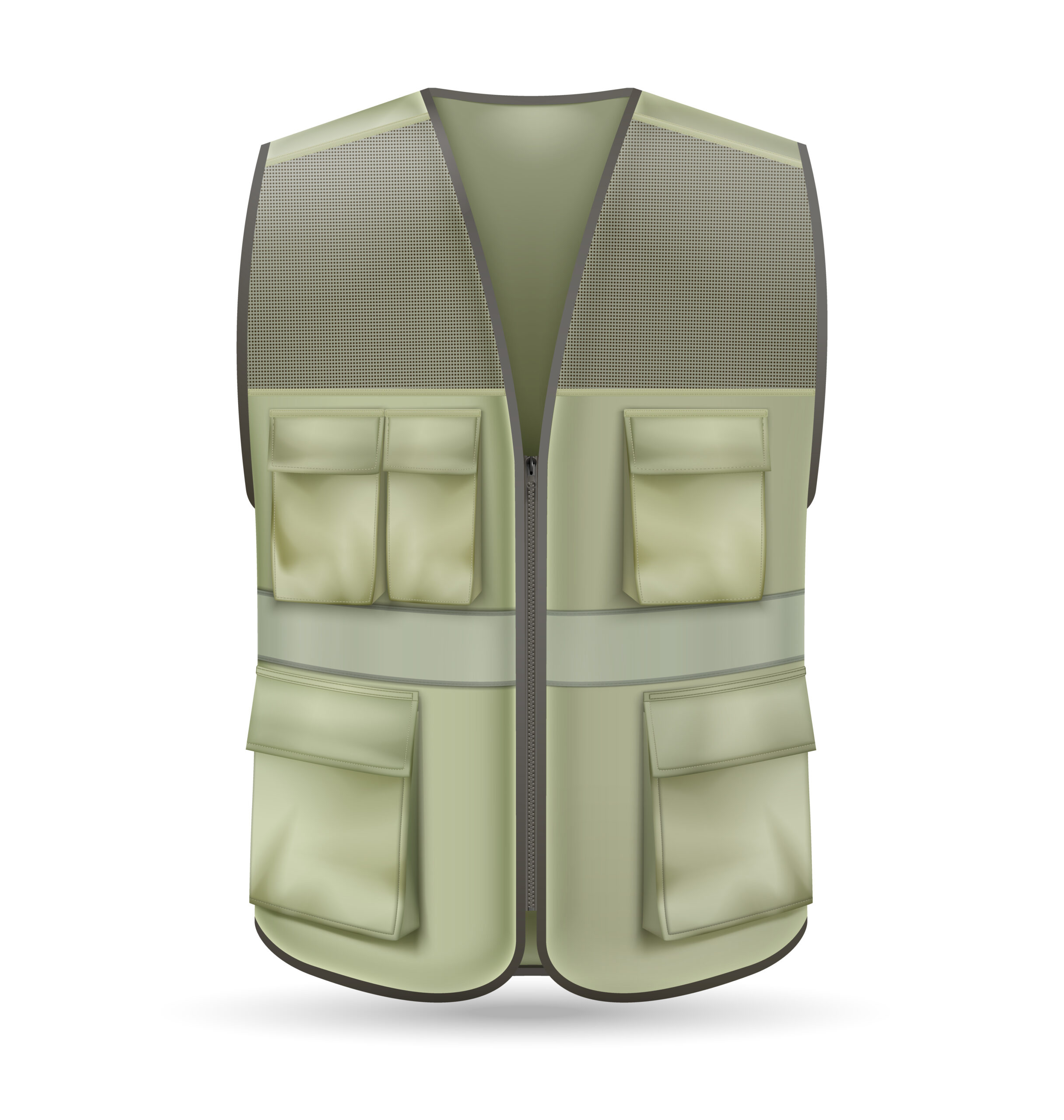 Vest With Pockets Realistic