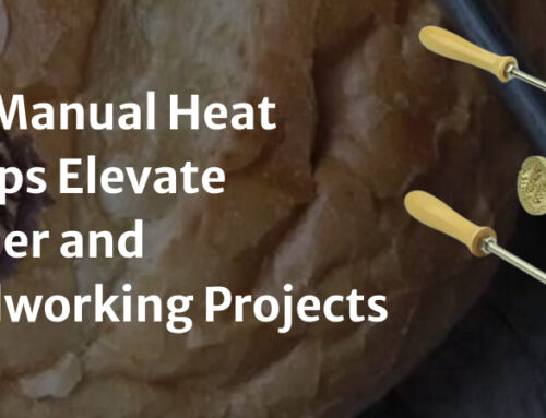 How Manual Heat Stamps Elevate Leather and Woodworking Projects