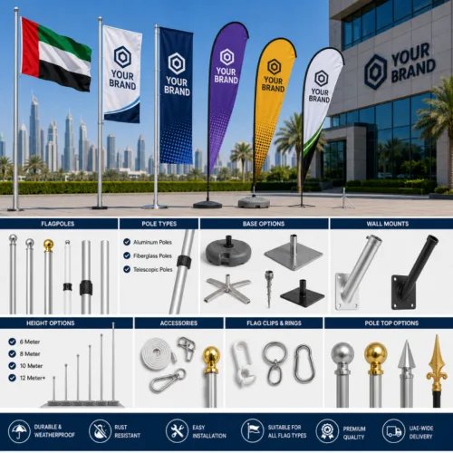 Flagpoles, Bases & Accessories