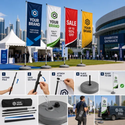 Telescopic Flags